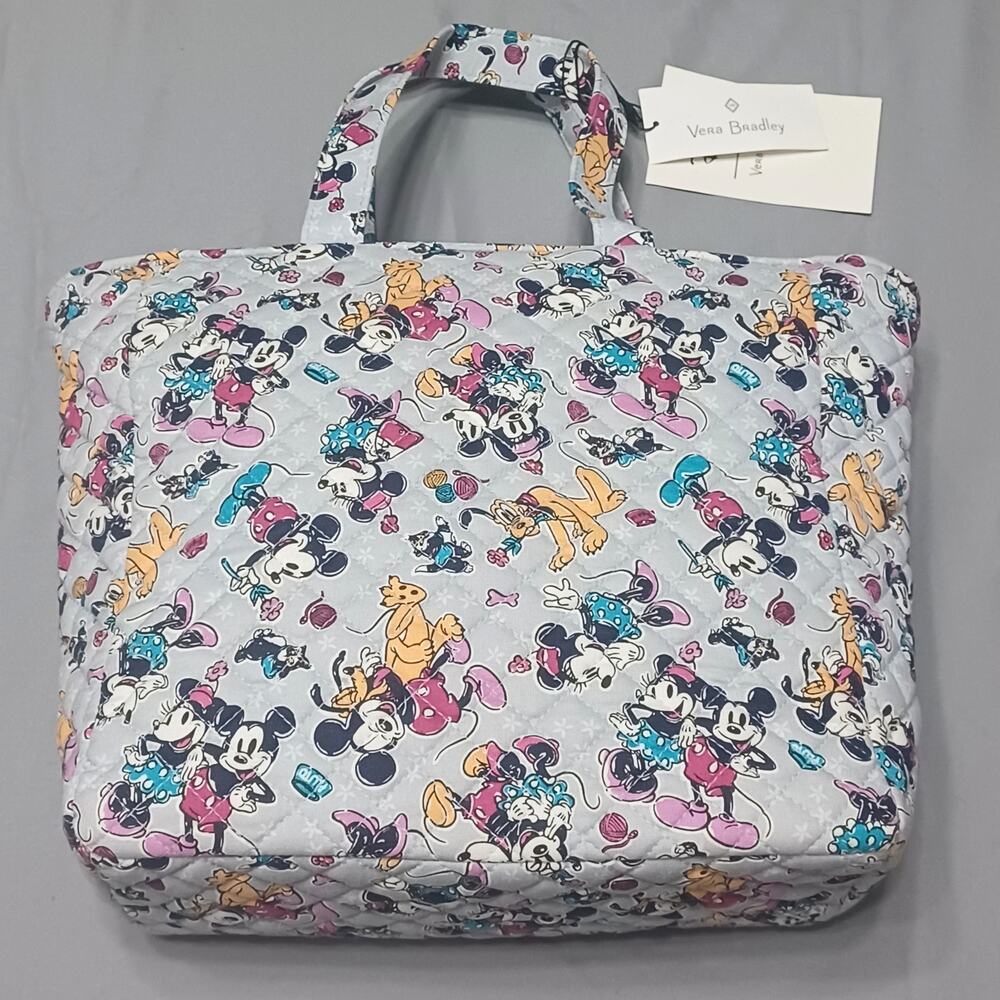 Vera Bradley x Disney Mickey Mouse Family Fun Vera Tote